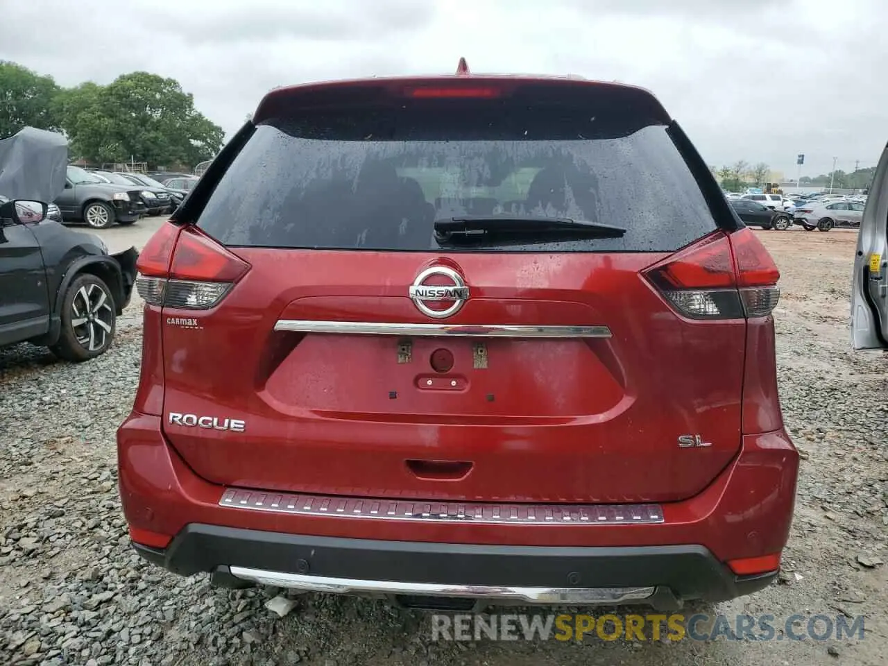 6 Photograph of a damaged car 5N1AT2MT7KC824649 NISSAN ROGUE 2019