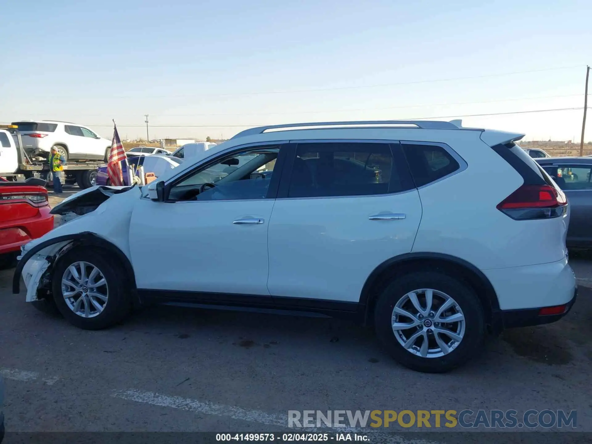 14 Photograph of a damaged car 5N1AT2MT7KC827700 NISSAN ROGUE 2019