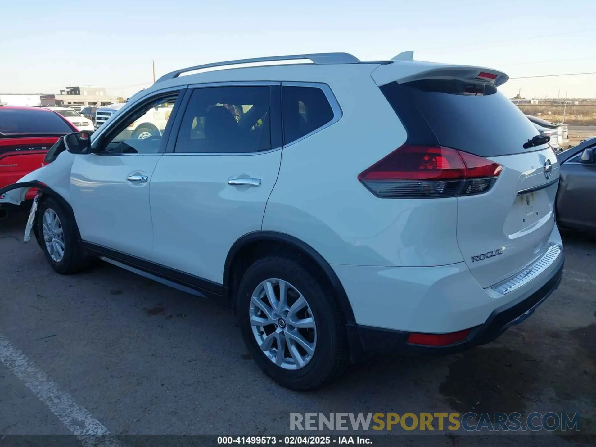 3 Photograph of a damaged car 5N1AT2MT7KC827700 NISSAN ROGUE 2019