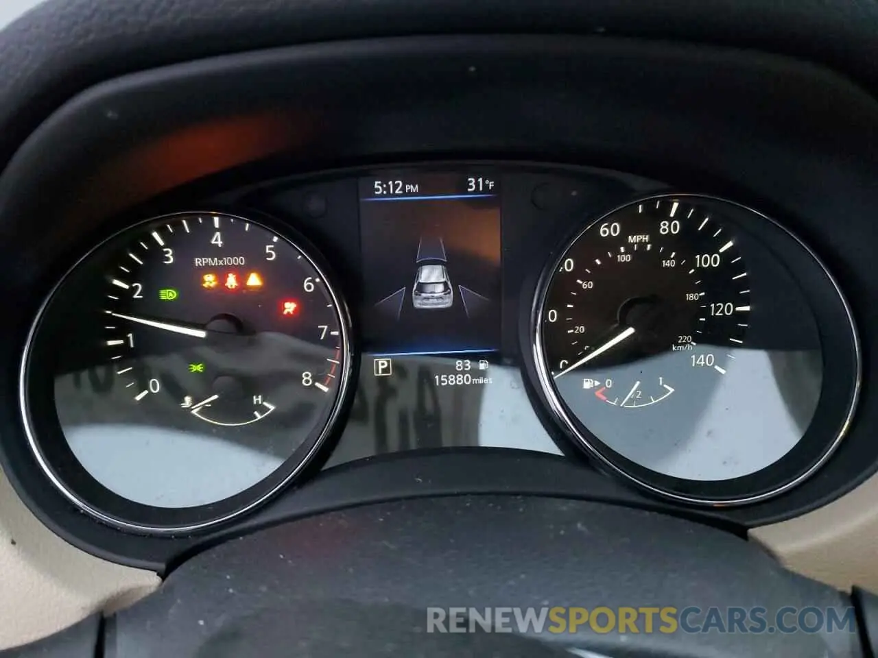 9 Photograph of a damaged car 5N1AT2MT7KC840320 NISSAN ROGUE 2019