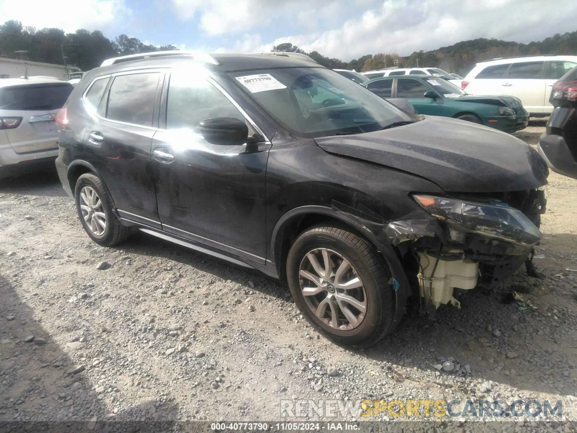 1 Photograph of a damaged car 5N1AT2MT8KC700728 NISSAN ROGUE 2019