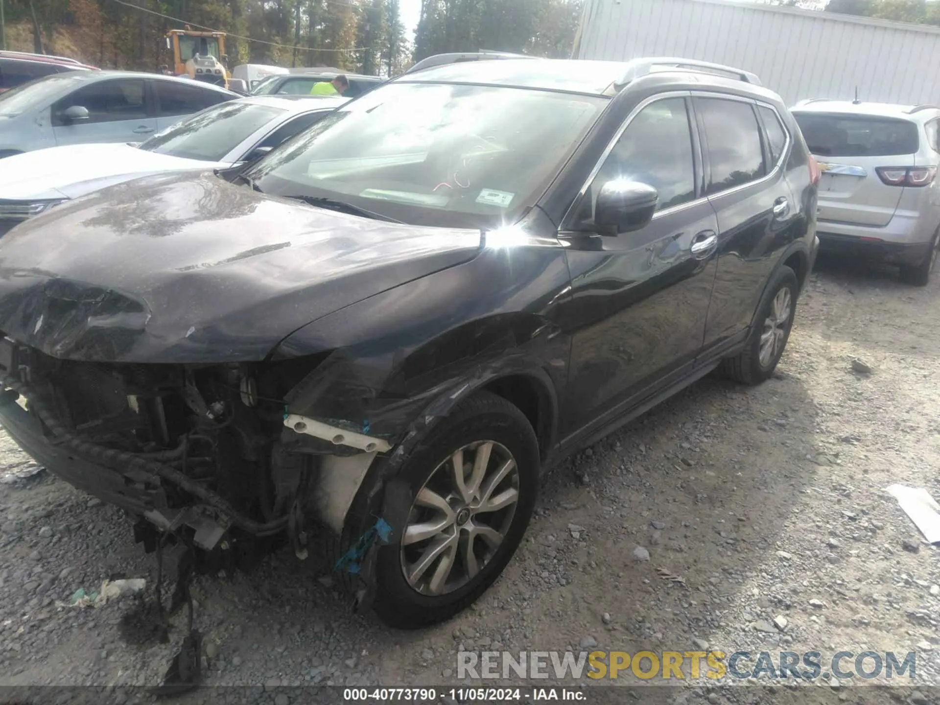 2 Photograph of a damaged car 5N1AT2MT8KC700728 NISSAN ROGUE 2019