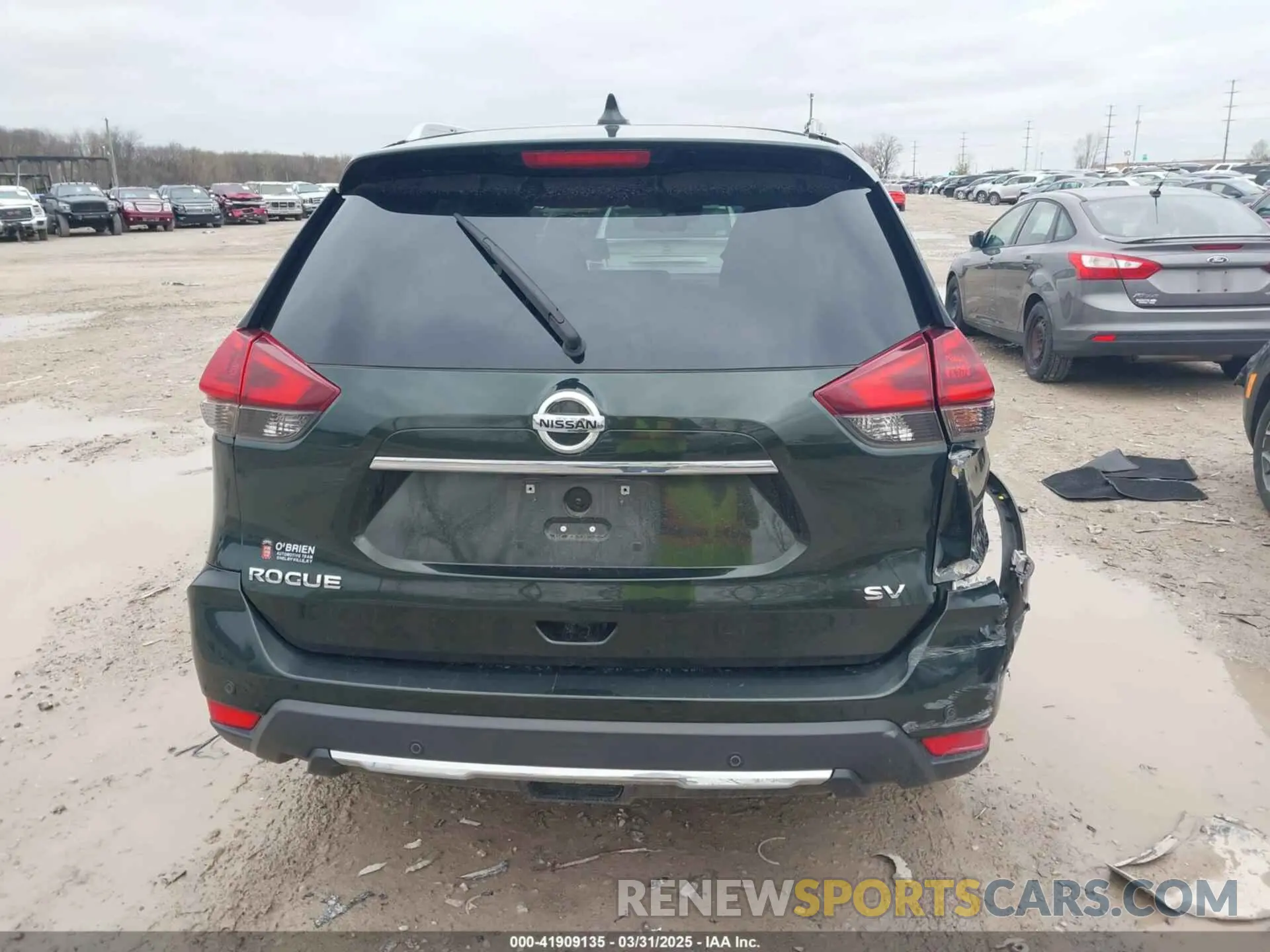 16 Photograph of a damaged car 5N1AT2MT8KC701247 NISSAN ROGUE 2019