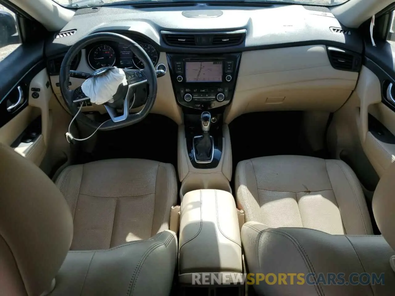 8 Photograph of a damaged car 5N1AT2MT8KC707713 NISSAN ROGUE 2019