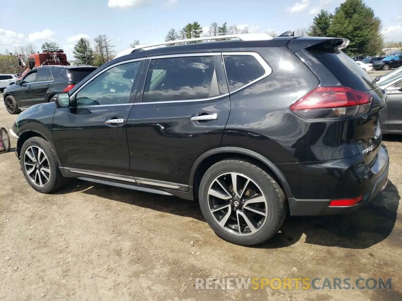 2 Photograph of a damaged car 5N1AT2MT8KC739660 NISSAN ROGUE 2019
