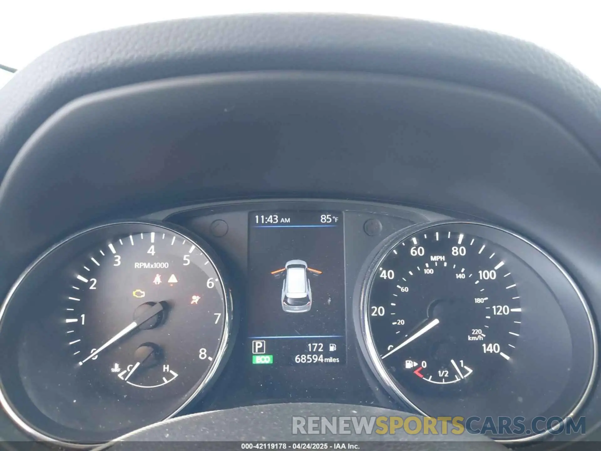 7 Photograph of a damaged car 5N1AT2MT8KC743174 NISSAN ROGUE 2019