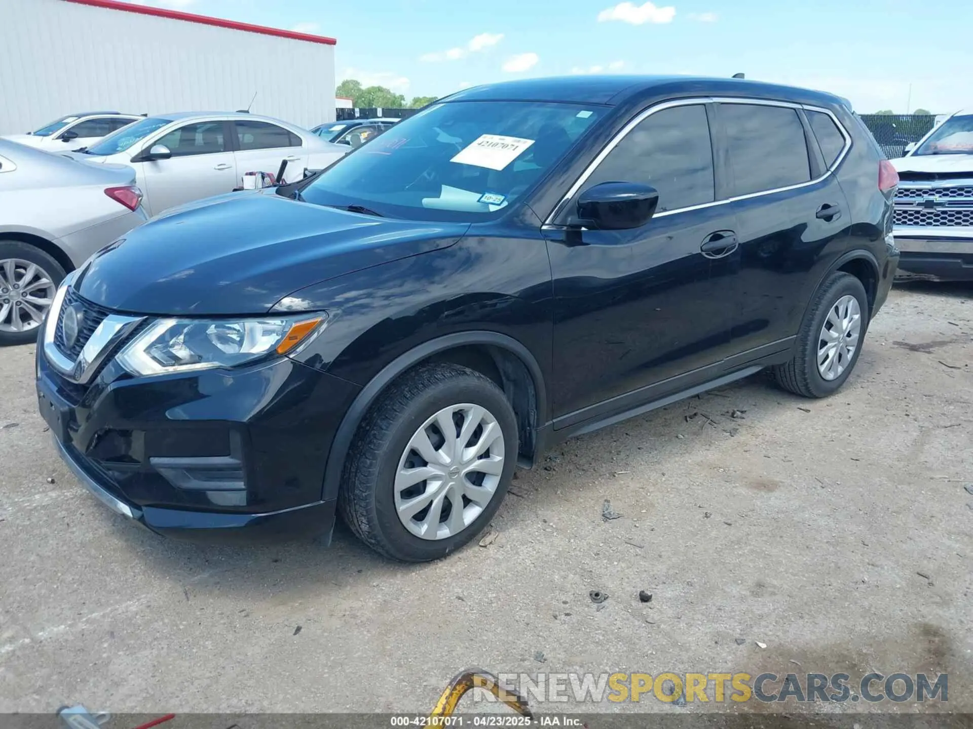 2 Photograph of a damaged car 5N1AT2MT8KC783237 NISSAN ROGUE 2019