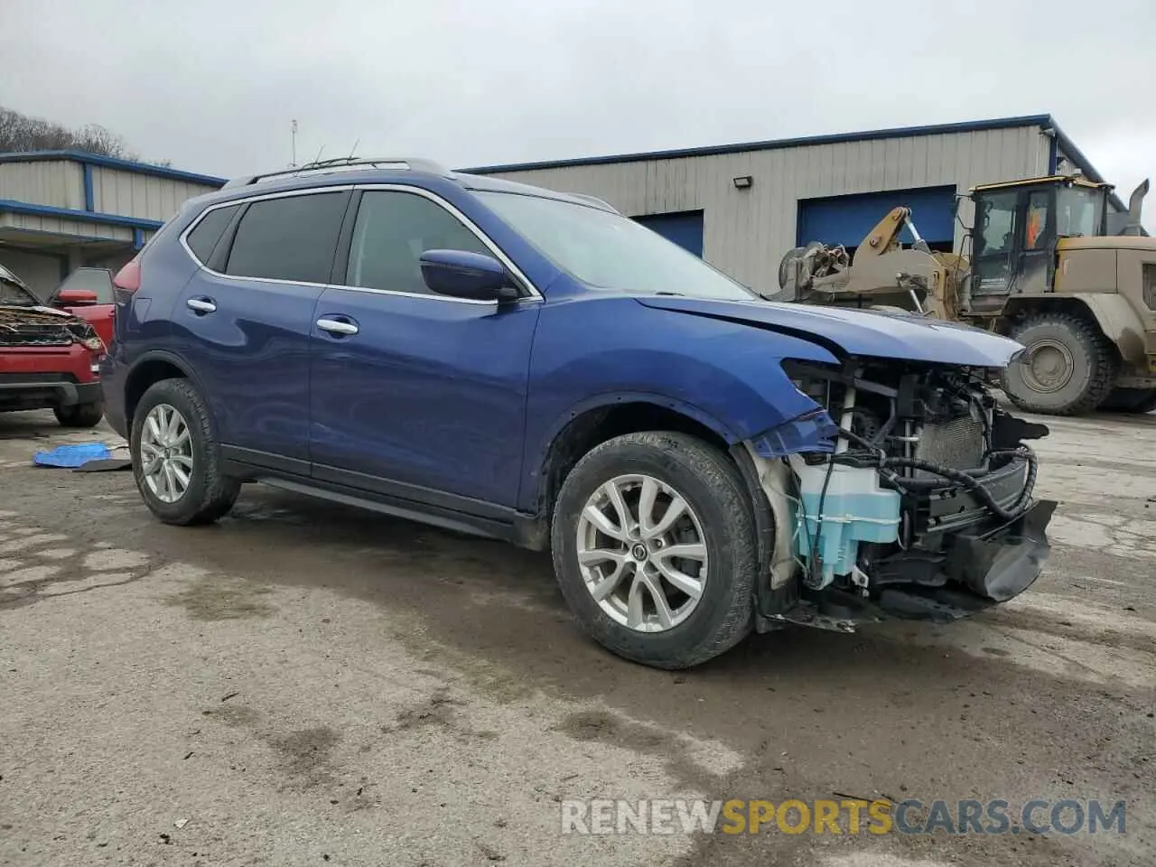 4 Photograph of a damaged car 5N1AT2MT8KC801459 NISSAN ROGUE 2019