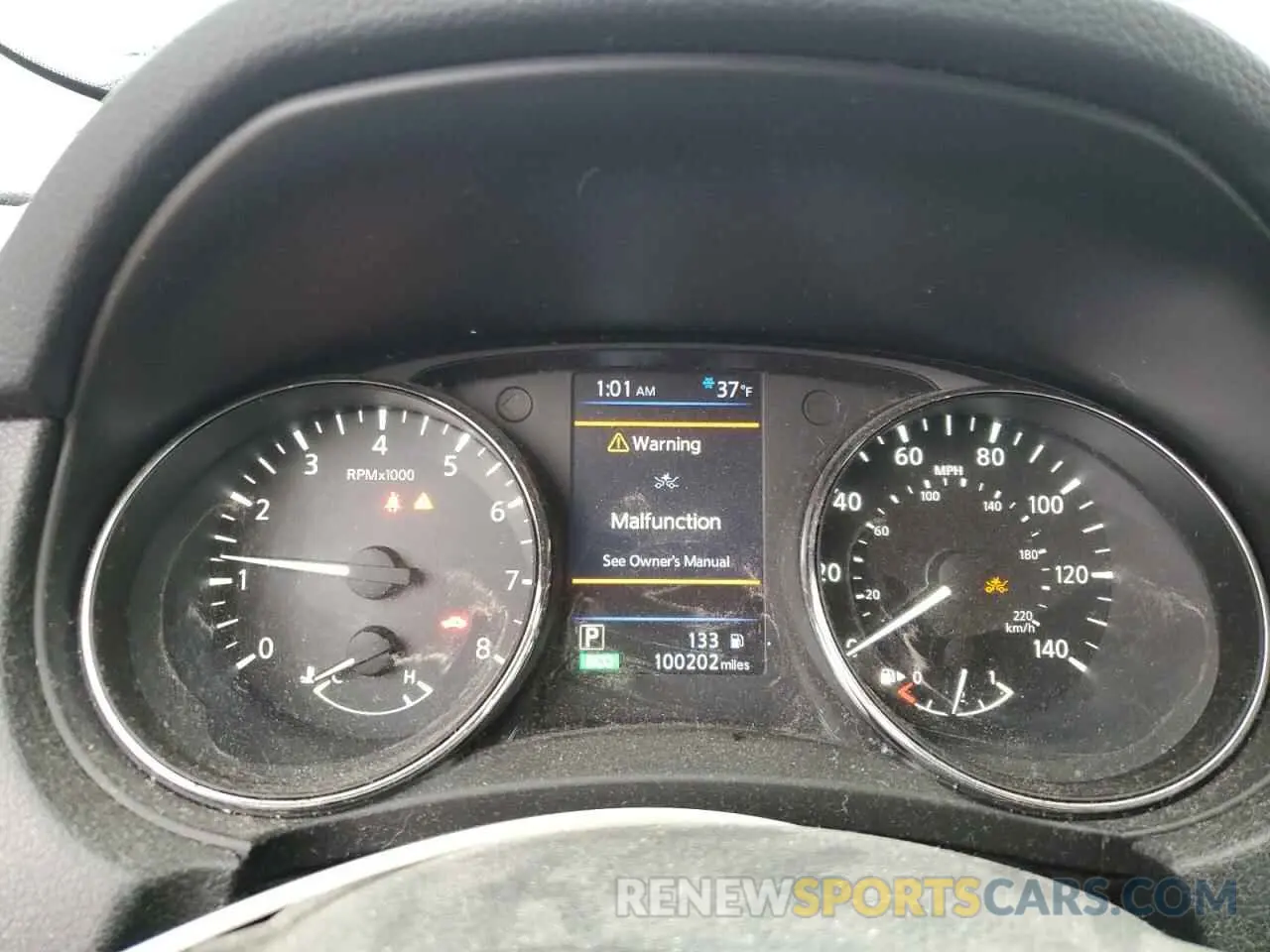 9 Photograph of a damaged car 5N1AT2MT8KC801459 NISSAN ROGUE 2019