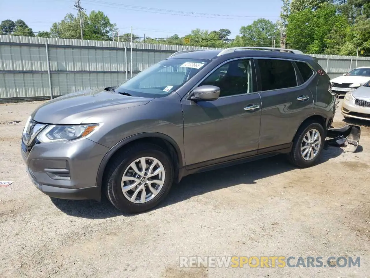 1 Photograph of a damaged car 5N1AT2MT8KC823736 NISSAN ROGUE 2019