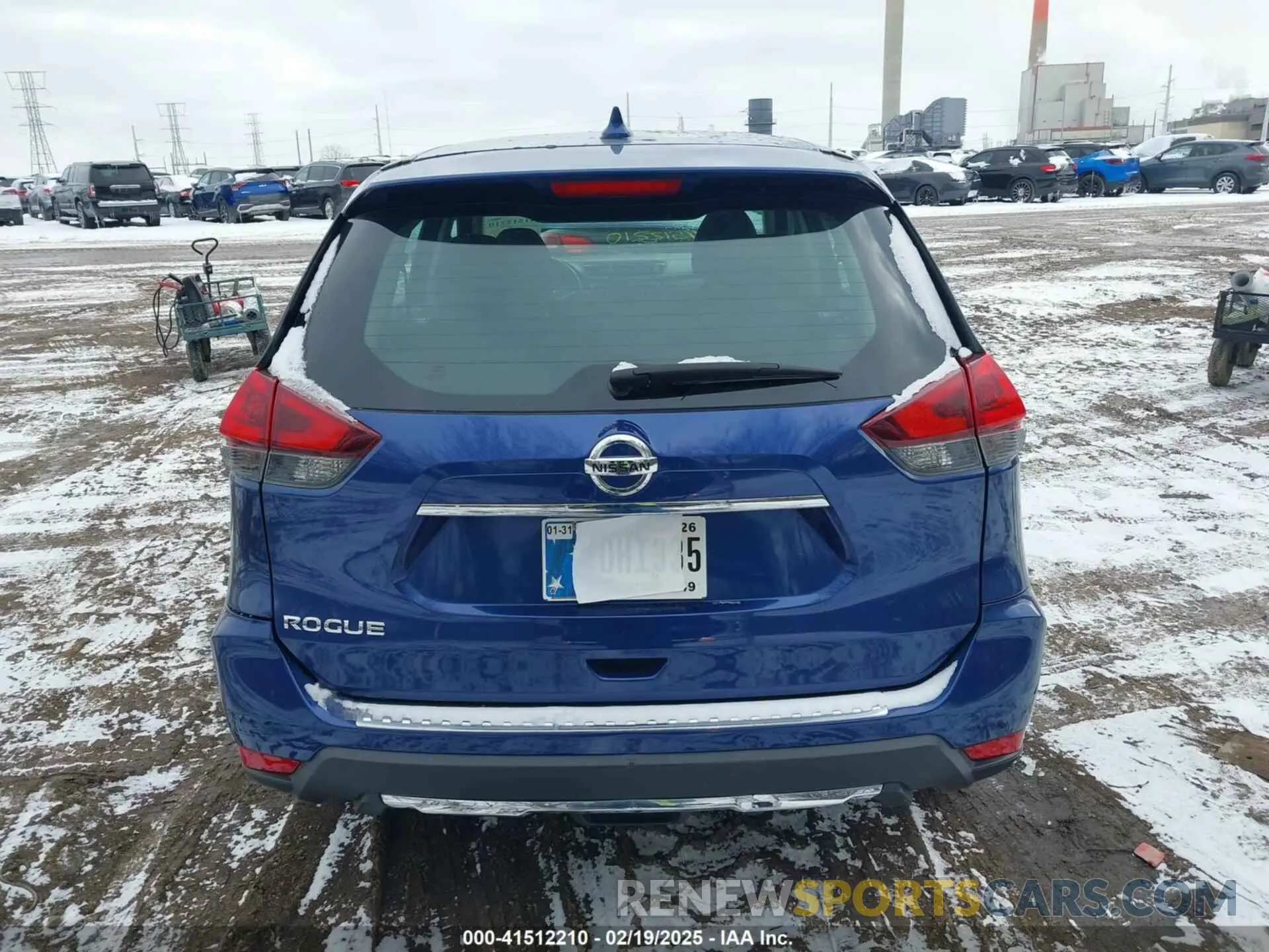 16 Photograph of a damaged car 5N1AT2MT8KC832260 NISSAN ROGUE 2019
