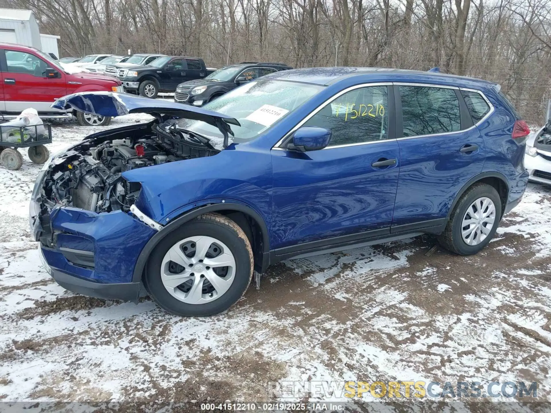 2 Photograph of a damaged car 5N1AT2MT8KC832260 NISSAN ROGUE 2019