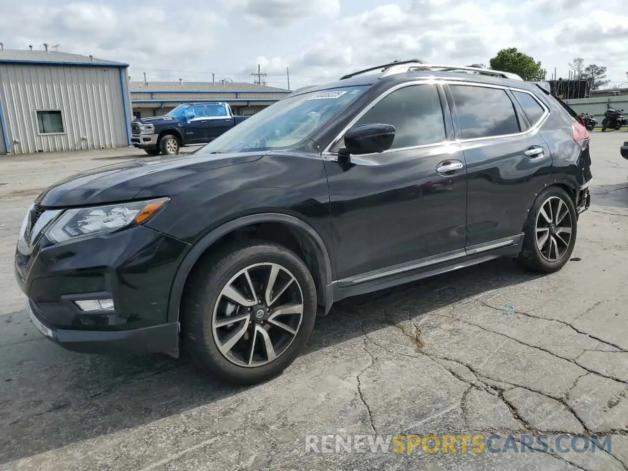 1 Photograph of a damaged car 5N1AT2MT8KC837006 NISSAN ROGUE 2019