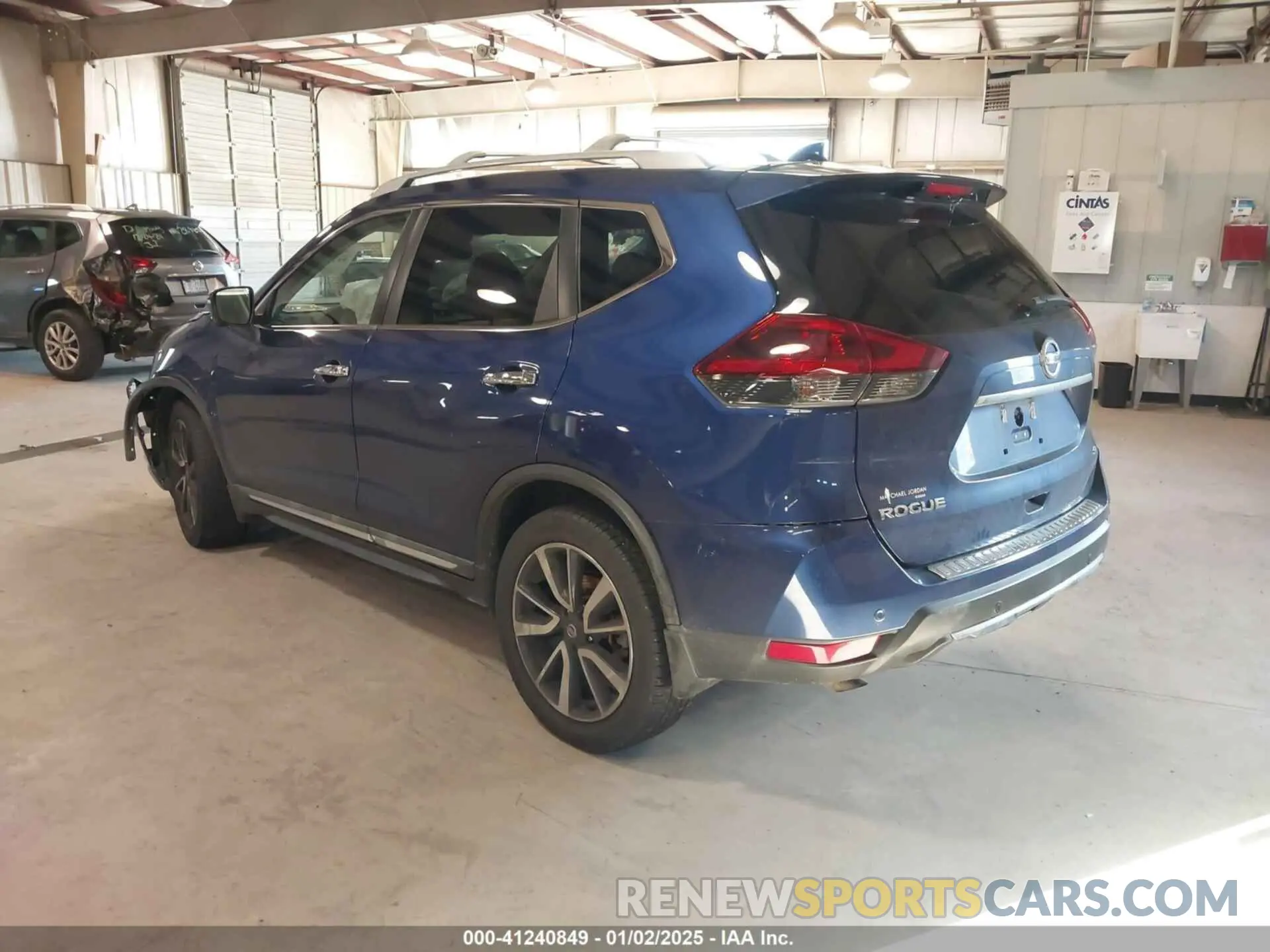 3 Photograph of a damaged car 5N1AT2MT9KC707039 NISSAN ROGUE 2019