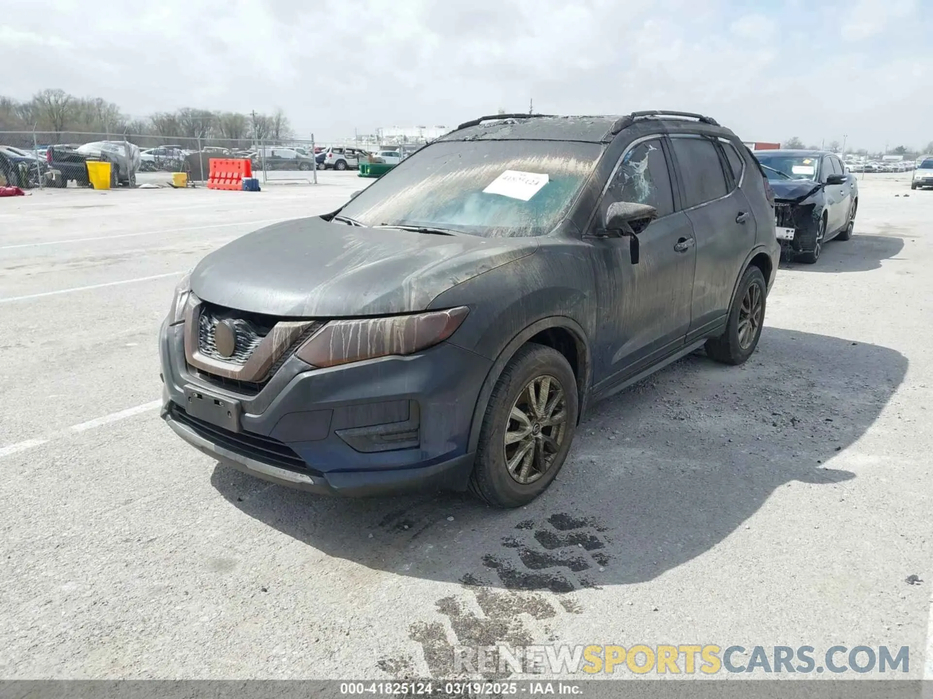 2 Photograph of a damaged car 5N1AT2MT9KC708949 NISSAN ROGUE 2019