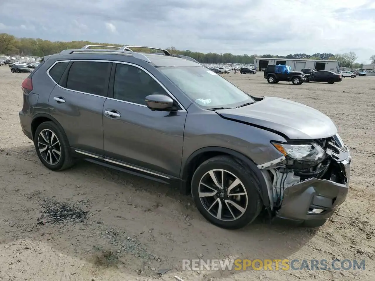 4 Photograph of a damaged car 5N1AT2MT9KC777818 NISSAN ROGUE 2019