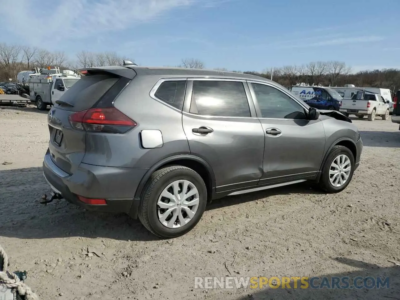 3 Photograph of a damaged car 5N1AT2MT9KC784655 NISSAN ROGUE 2019