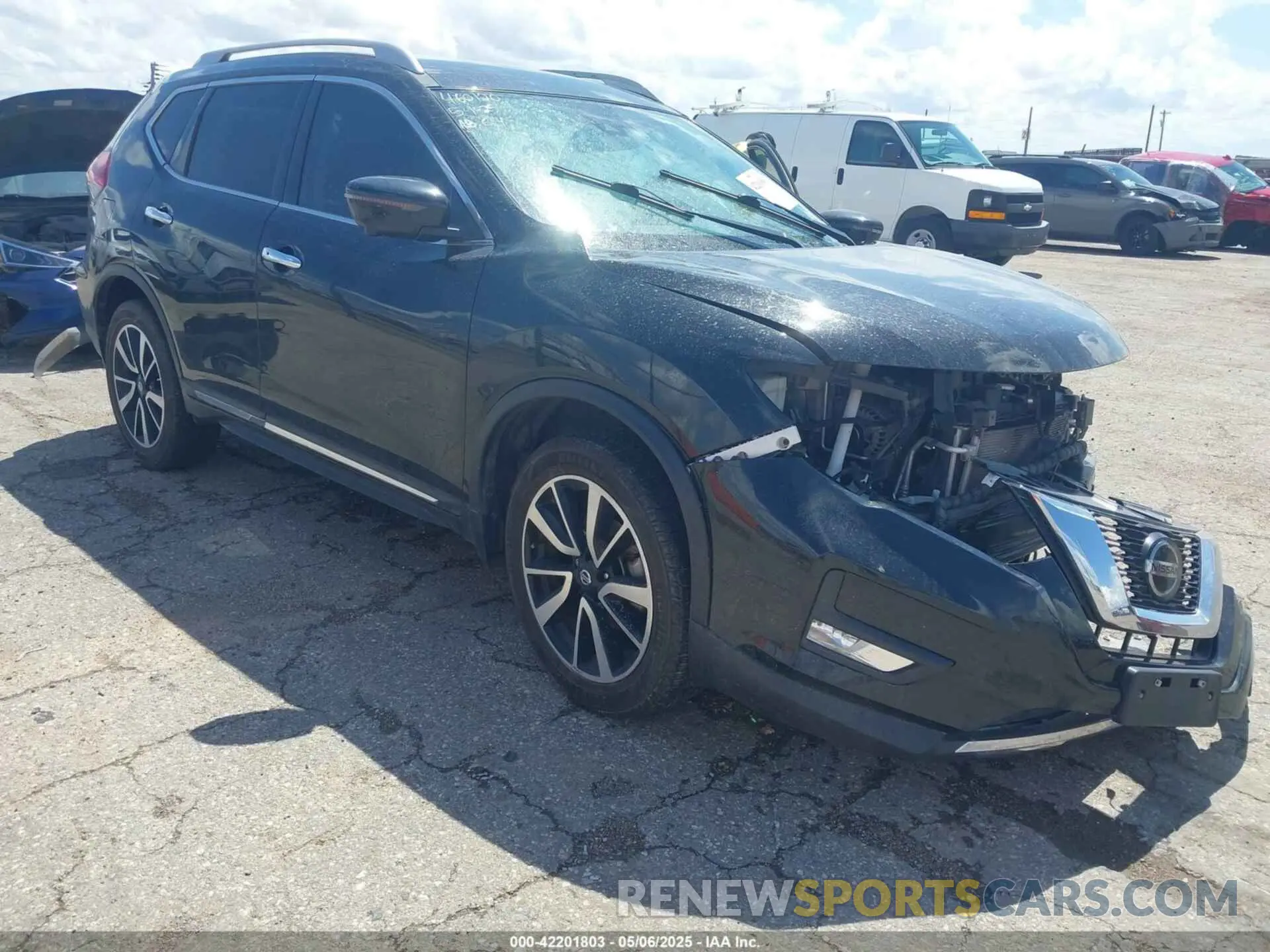 1 Photograph of a damaged car 5N1AT2MT9KC791900 NISSAN ROGUE 2019