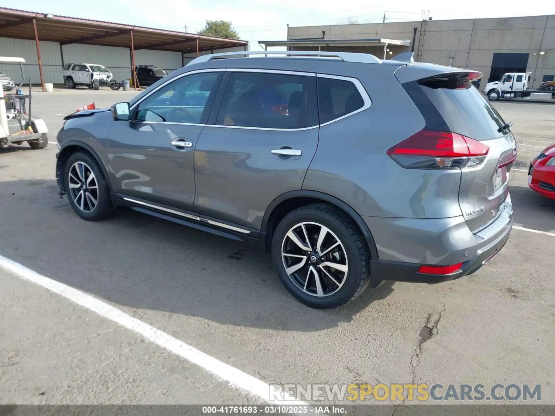 3 Photograph of a damaged car 5N1AT2MT9KC800370 NISSAN ROGUE 2019