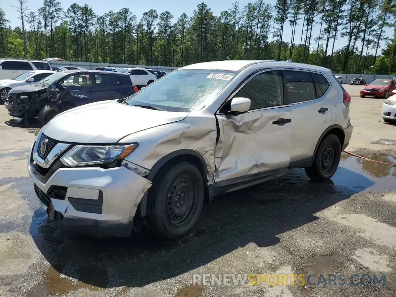 1 Photograph of a damaged car 5N1AT2MT9KC800563 NISSAN ROGUE 2019