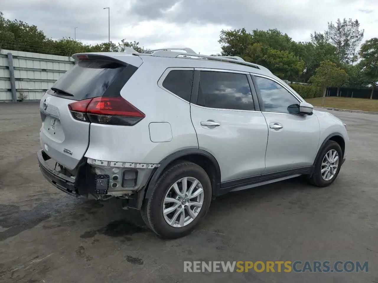 3 Photograph of a damaged car 5N1AT2MT9KC825995 NISSAN ROGUE 2019