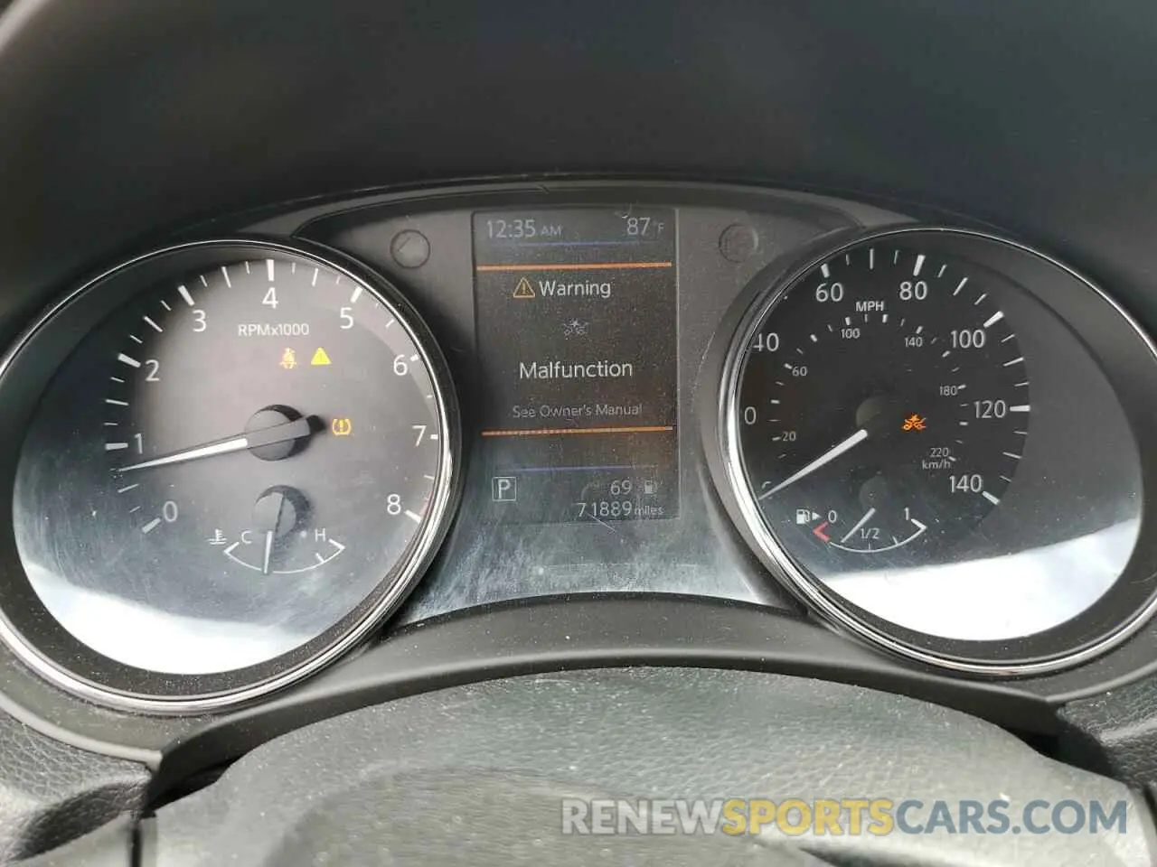 9 Photograph of a damaged car 5N1AT2MT9KC825995 NISSAN ROGUE 2019