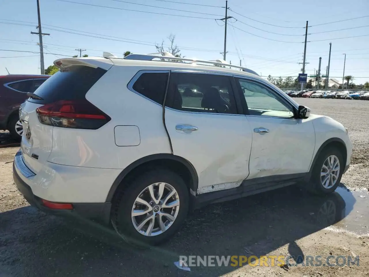 3 Photograph of a damaged car 5N1AT2MT9KC837077 NISSAN ROGUE 2019