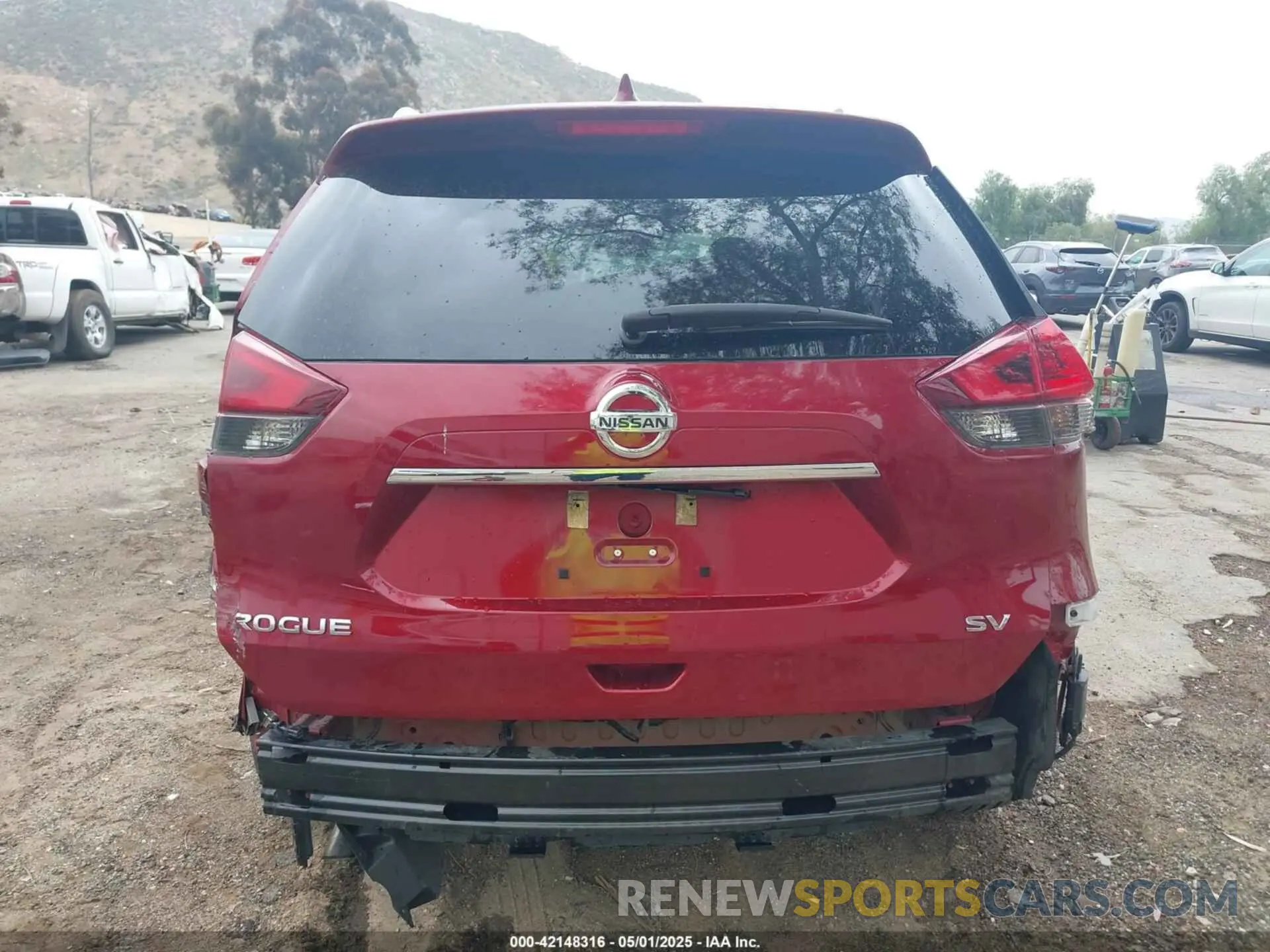 17 Photograph of a damaged car 5N1AT2MTXKC707888 NISSAN ROGUE 2019