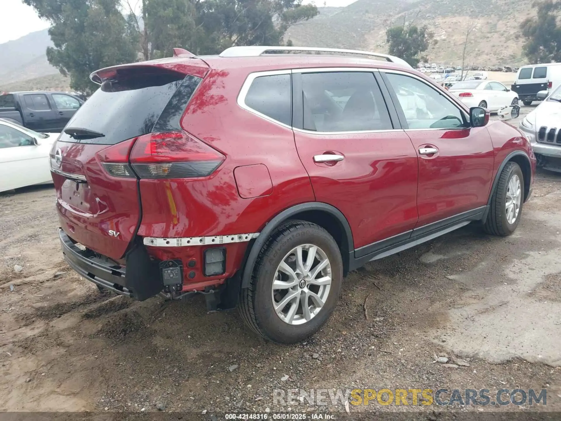 4 Photograph of a damaged car 5N1AT2MTXKC707888 NISSAN ROGUE 2019