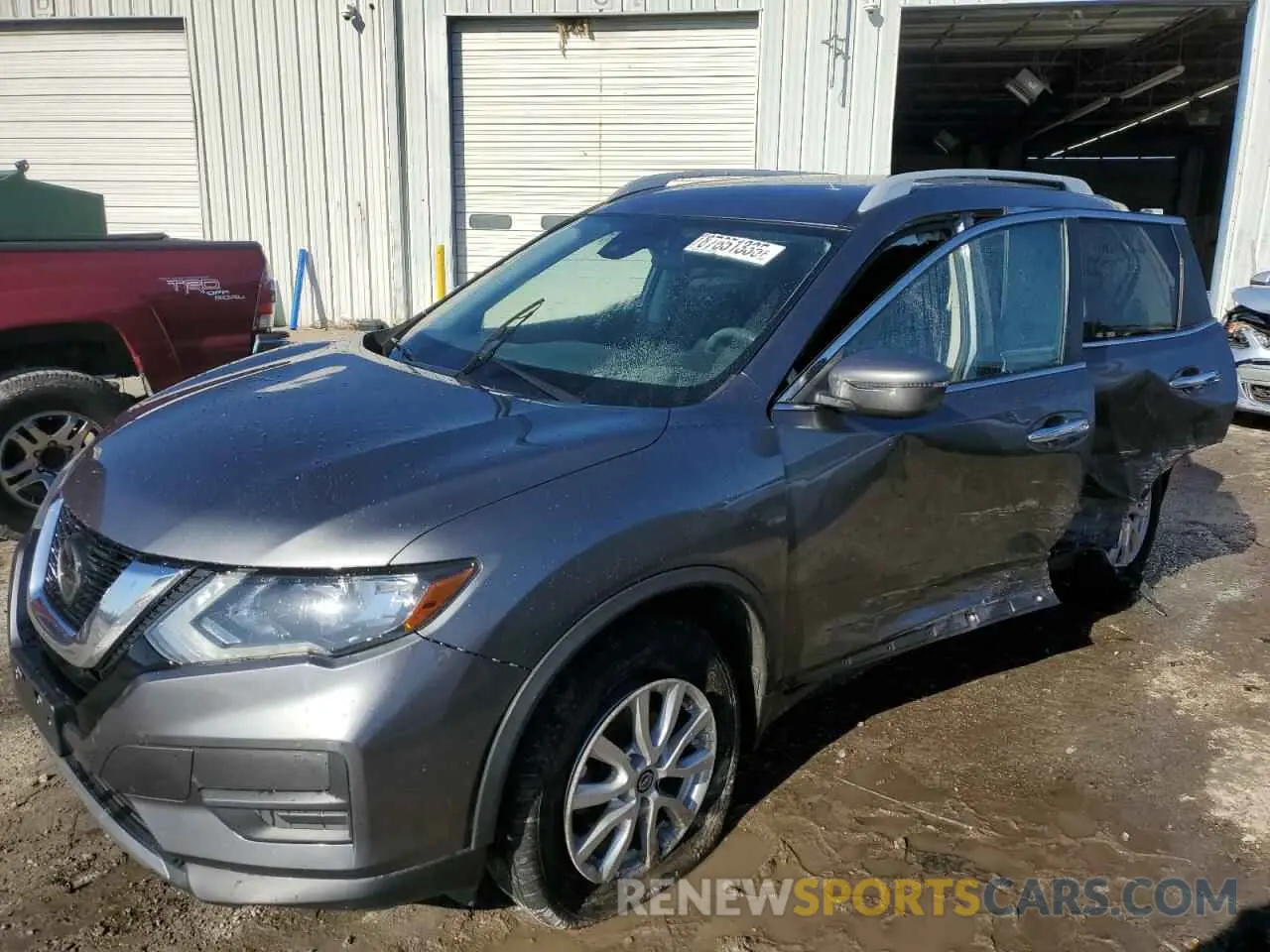 1 Photograph of a damaged car 5N1AT2MTXKC745217 NISSAN ROGUE 2019