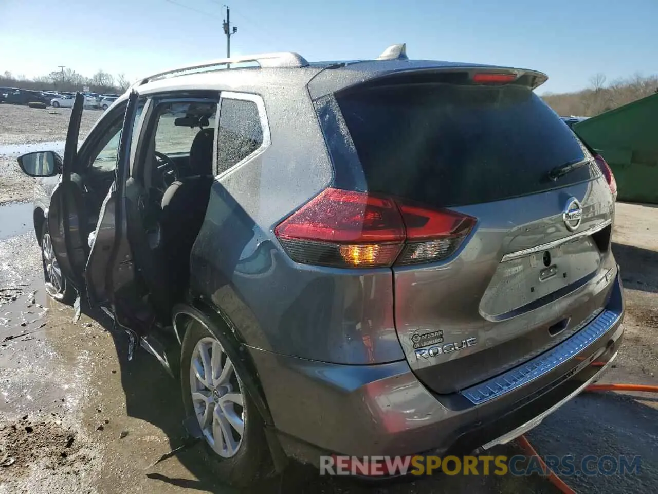 2 Photograph of a damaged car 5N1AT2MTXKC745217 NISSAN ROGUE 2019
