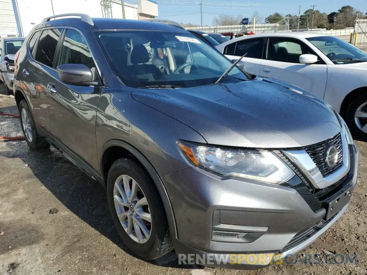 4 Photograph of a damaged car 5N1AT2MTXKC745217 NISSAN ROGUE 2019