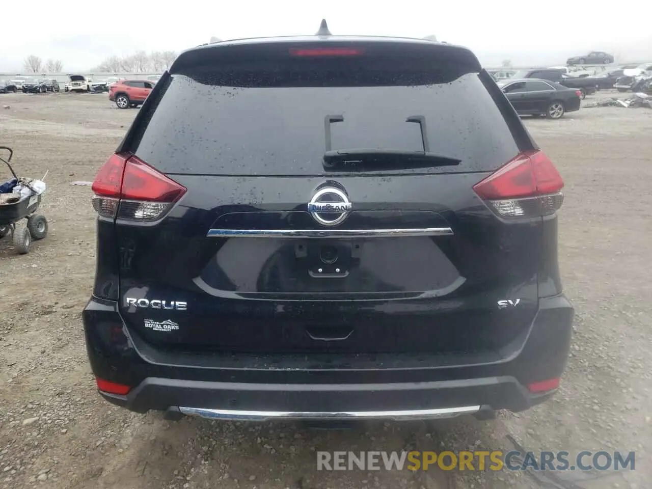 6 Photograph of a damaged car 5N1AT2MTXKC754936 NISSAN ROGUE 2019