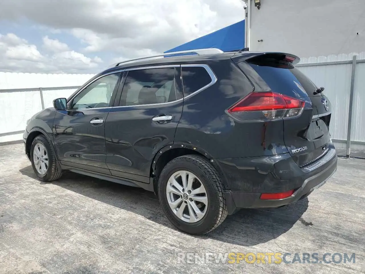 2 Photograph of a damaged car 5N1AT2MTXKC757562 NISSAN ROGUE 2019