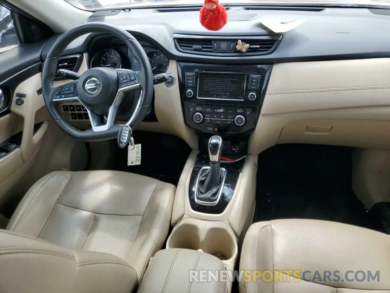 8 Photograph of a damaged car 5N1AT2MTXKC764138 NISSAN ROGUE 2019