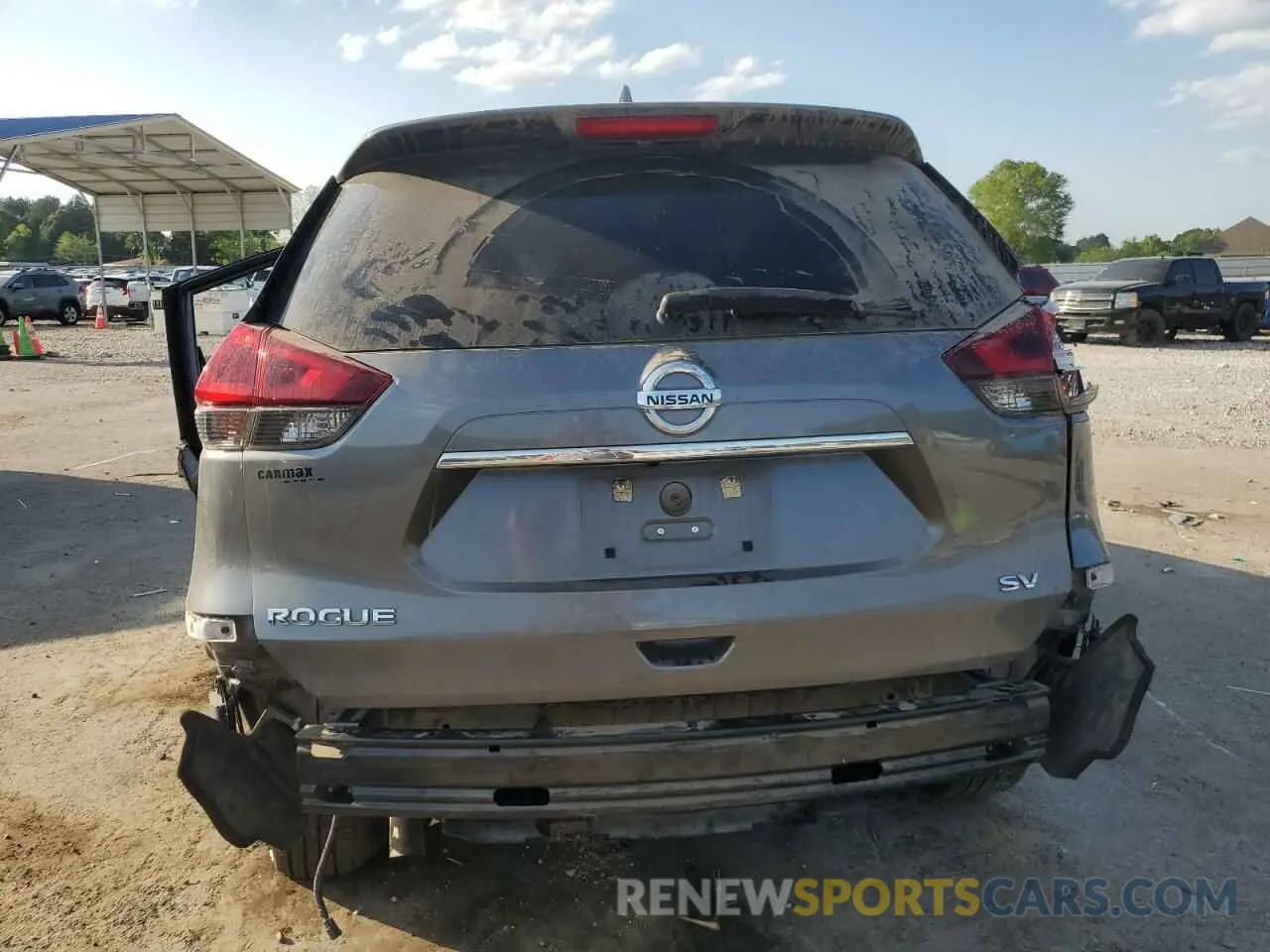 6 Photograph of a damaged car 5N1AT2MTXKC767105 NISSAN ROGUE 2019