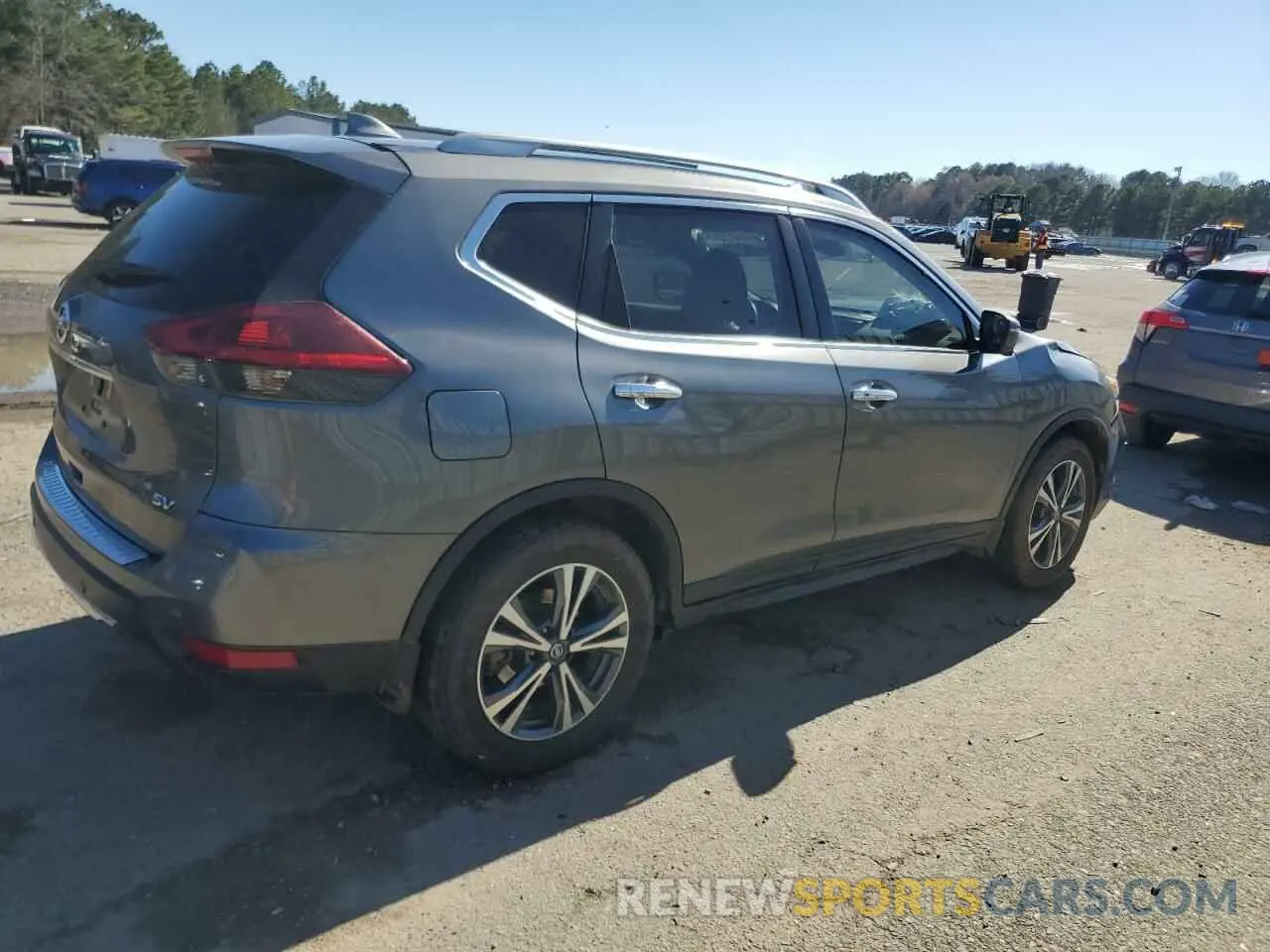 3 Photograph of a damaged car 5N1AT2MTXKC773308 NISSAN ROGUE 2019