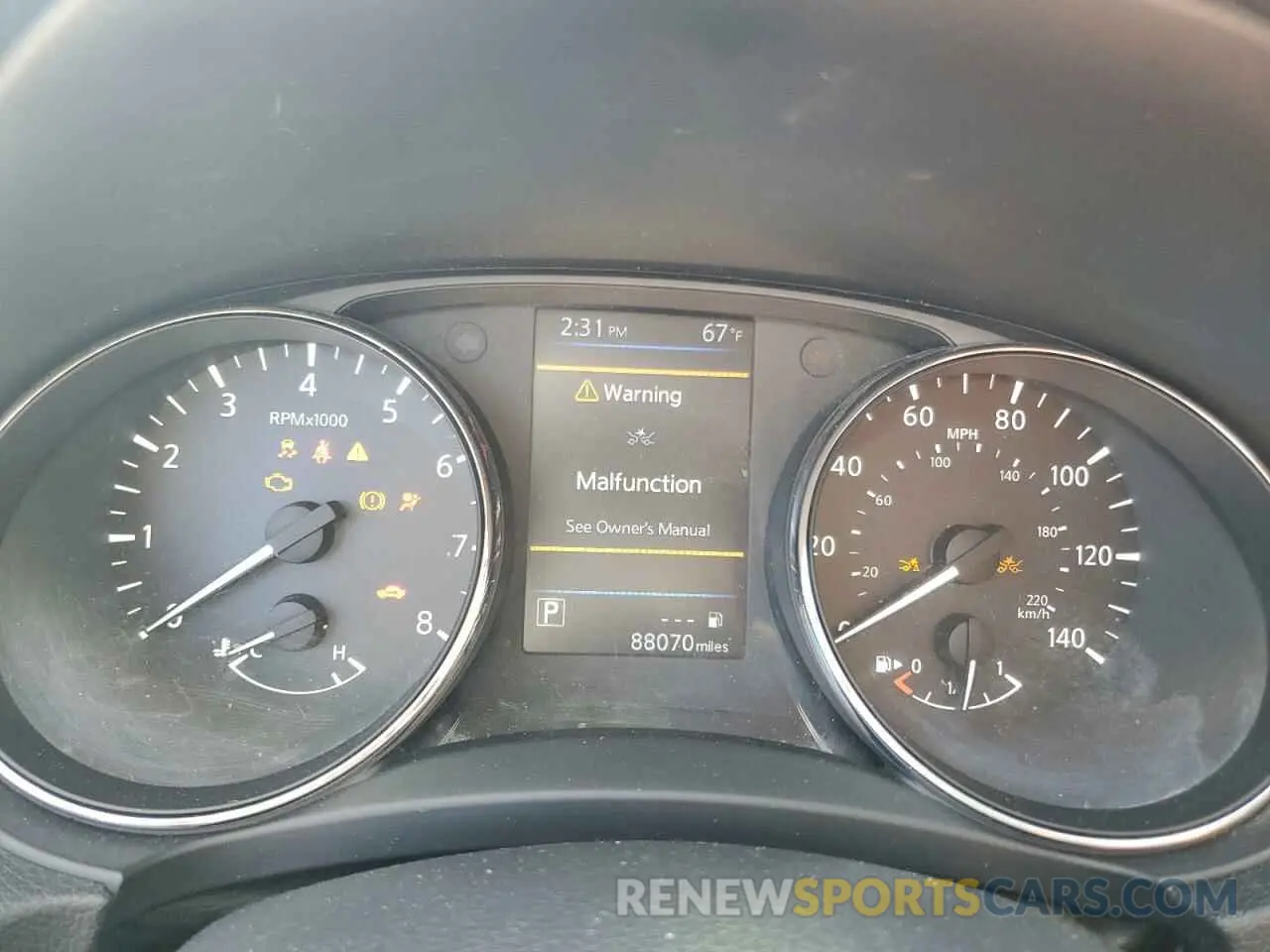 9 Photograph of a damaged car 5N1AT2MTXKC773308 NISSAN ROGUE 2019