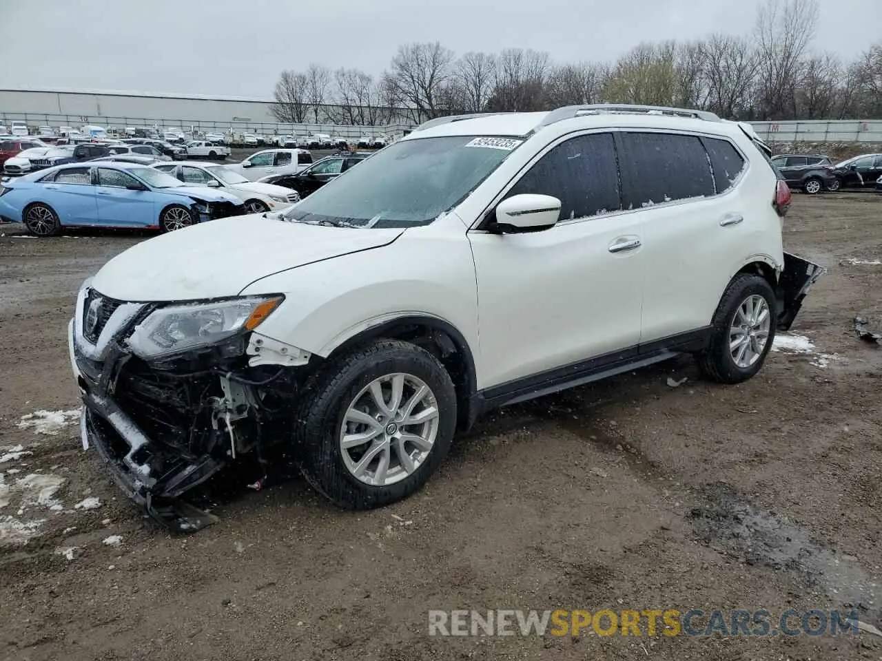 1 Photograph of a damaged car 5N1AT2MTXKC778444 NISSAN ROGUE 2019