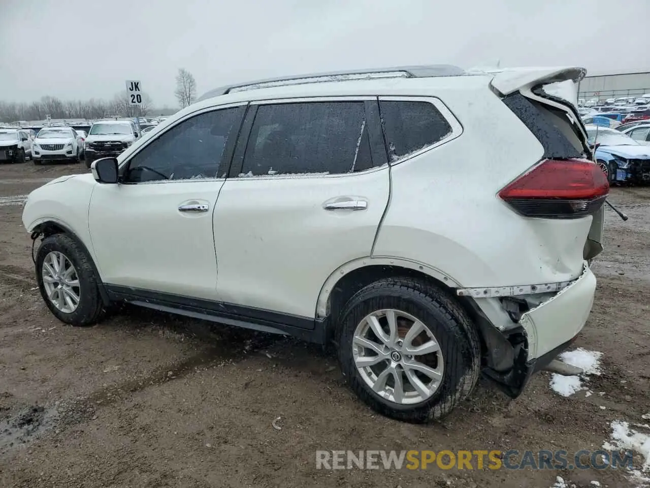 2 Photograph of a damaged car 5N1AT2MTXKC778444 NISSAN ROGUE 2019