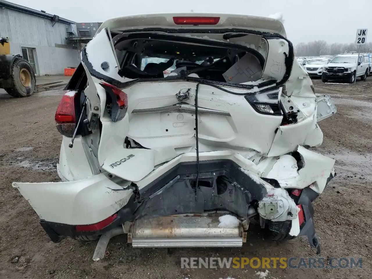 6 Photograph of a damaged car 5N1AT2MTXKC778444 NISSAN ROGUE 2019