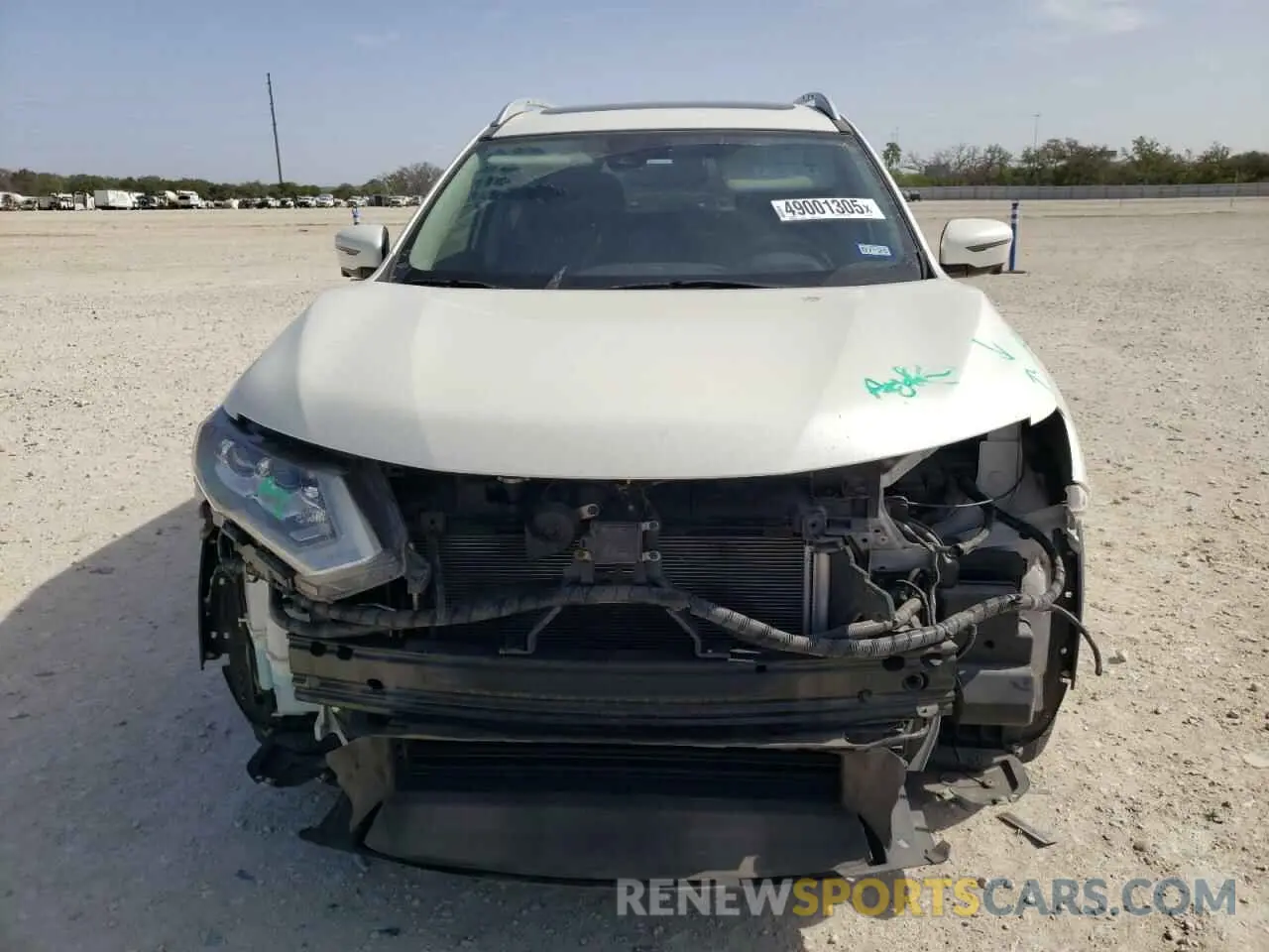 5 Photograph of a damaged car 5N1AT2MTXKC806601 NISSAN ROGUE 2019