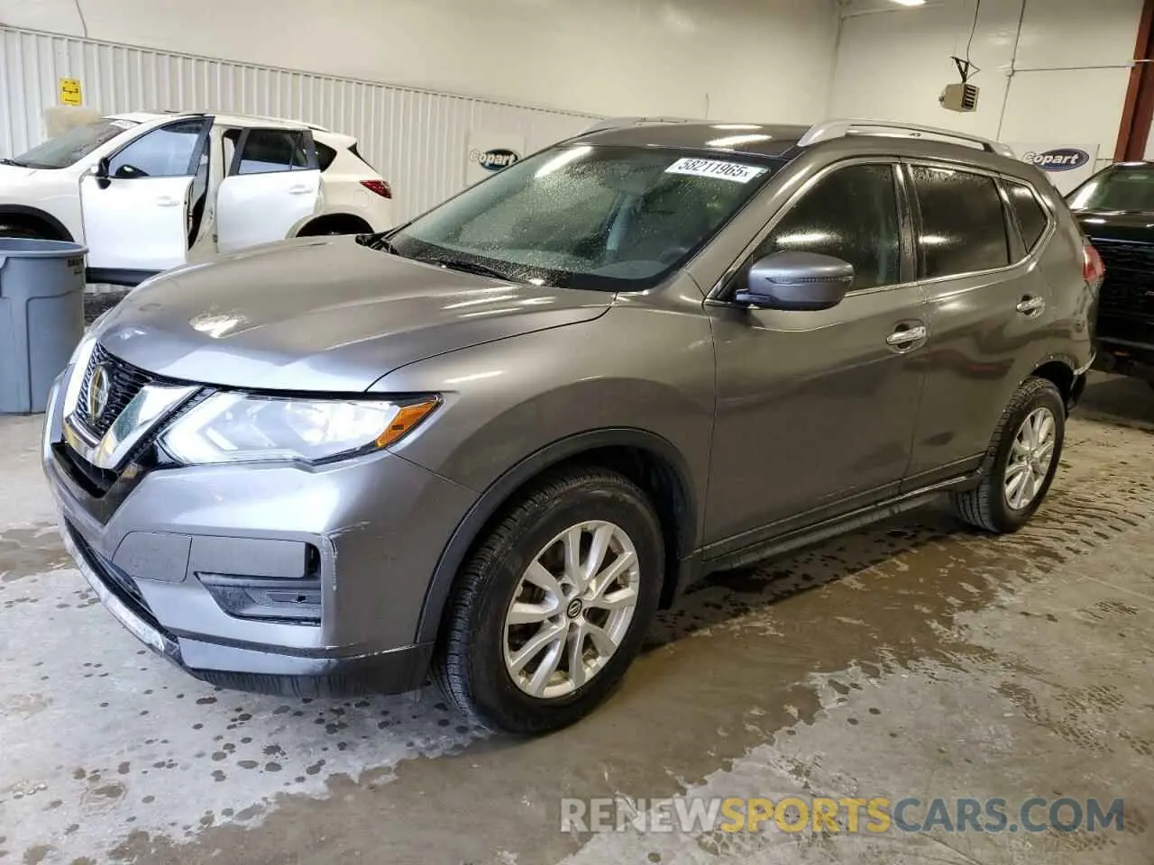 1 Photograph of a damaged car 5N1AT2MTXKC815749 NISSAN ROGUE 2019
