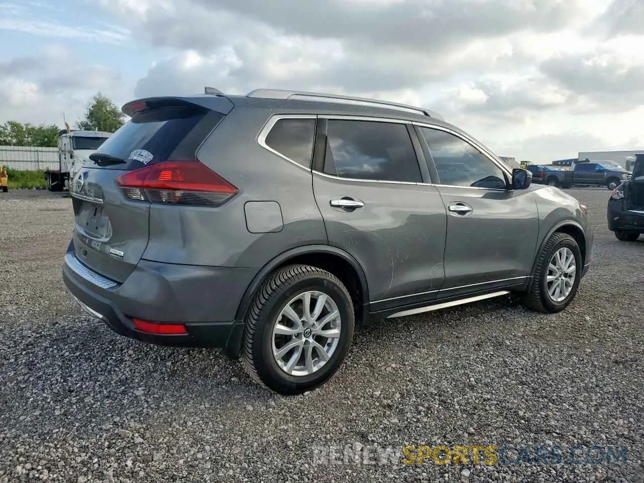 3 Photograph of a damaged car 5N1AT2MTXKC825407 NISSAN ROGUE 2019