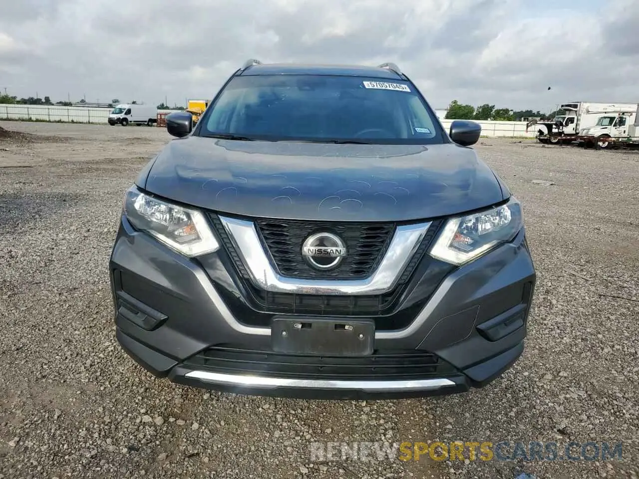 5 Photograph of a damaged car 5N1AT2MTXKC825407 NISSAN ROGUE 2019