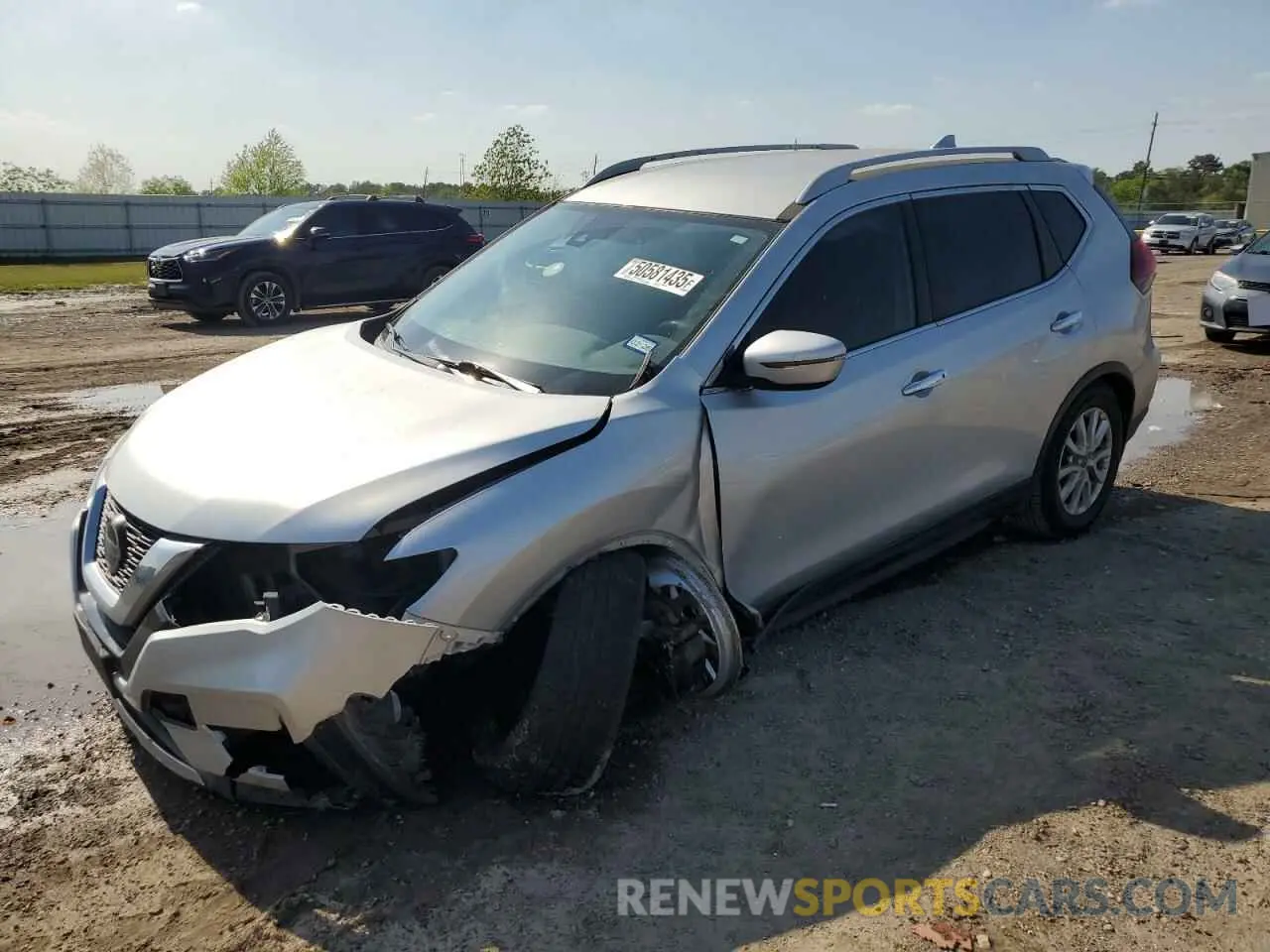 1 Photograph of a damaged car 5N1AT2MTXKC827495 NISSAN ROGUE 2019