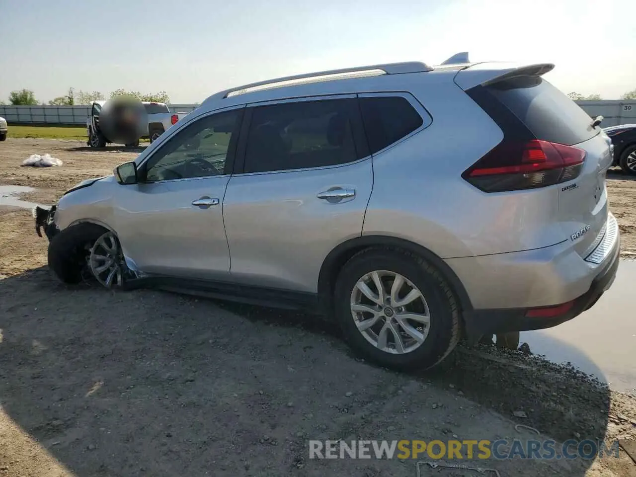 2 Photograph of a damaged car 5N1AT2MTXKC827495 NISSAN ROGUE 2019