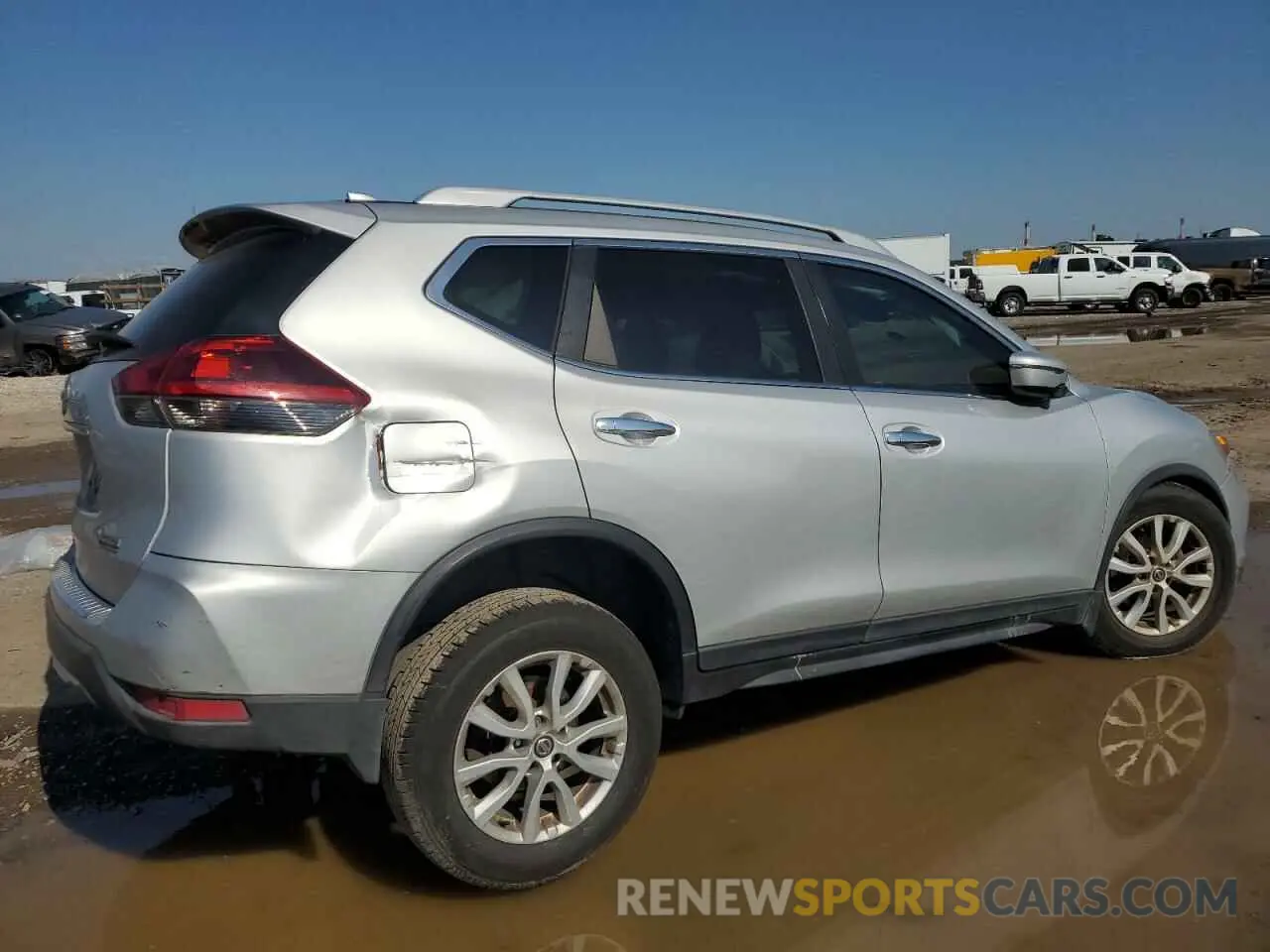 3 Photograph of a damaged car 5N1AT2MTXKC827495 NISSAN ROGUE 2019