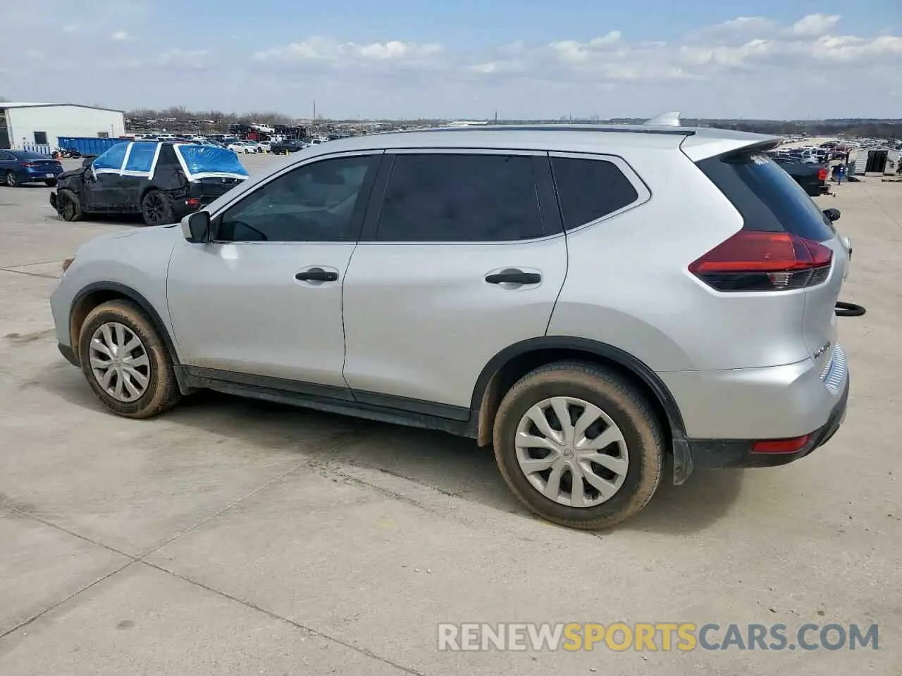 2 Photograph of a damaged car 5N1AT2MTXKC831417 NISSAN ROGUE 2019