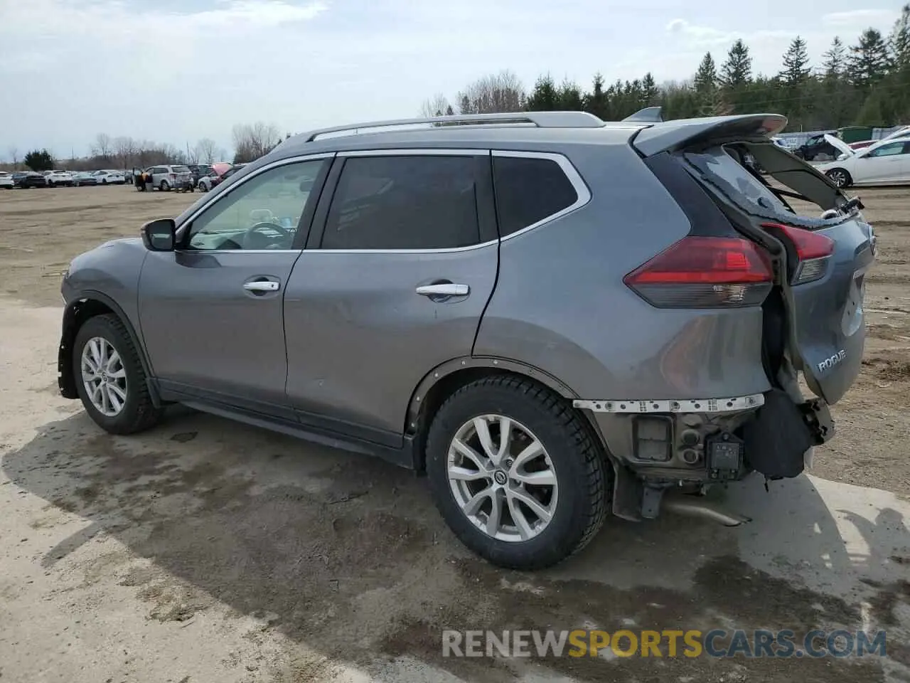 2 Photograph of a damaged car 5N1AT2MTXKC833894 NISSAN ROGUE 2019